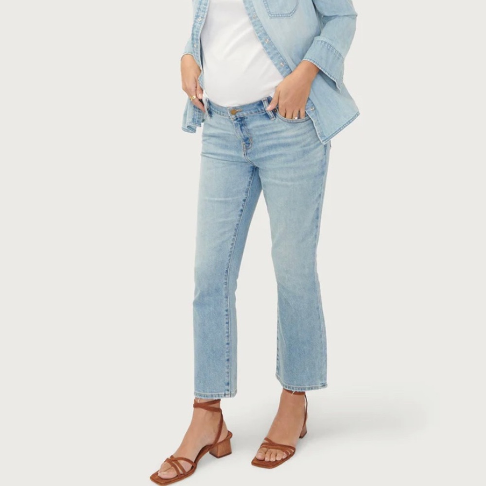 Hatch Crop Maternity Jean size 27